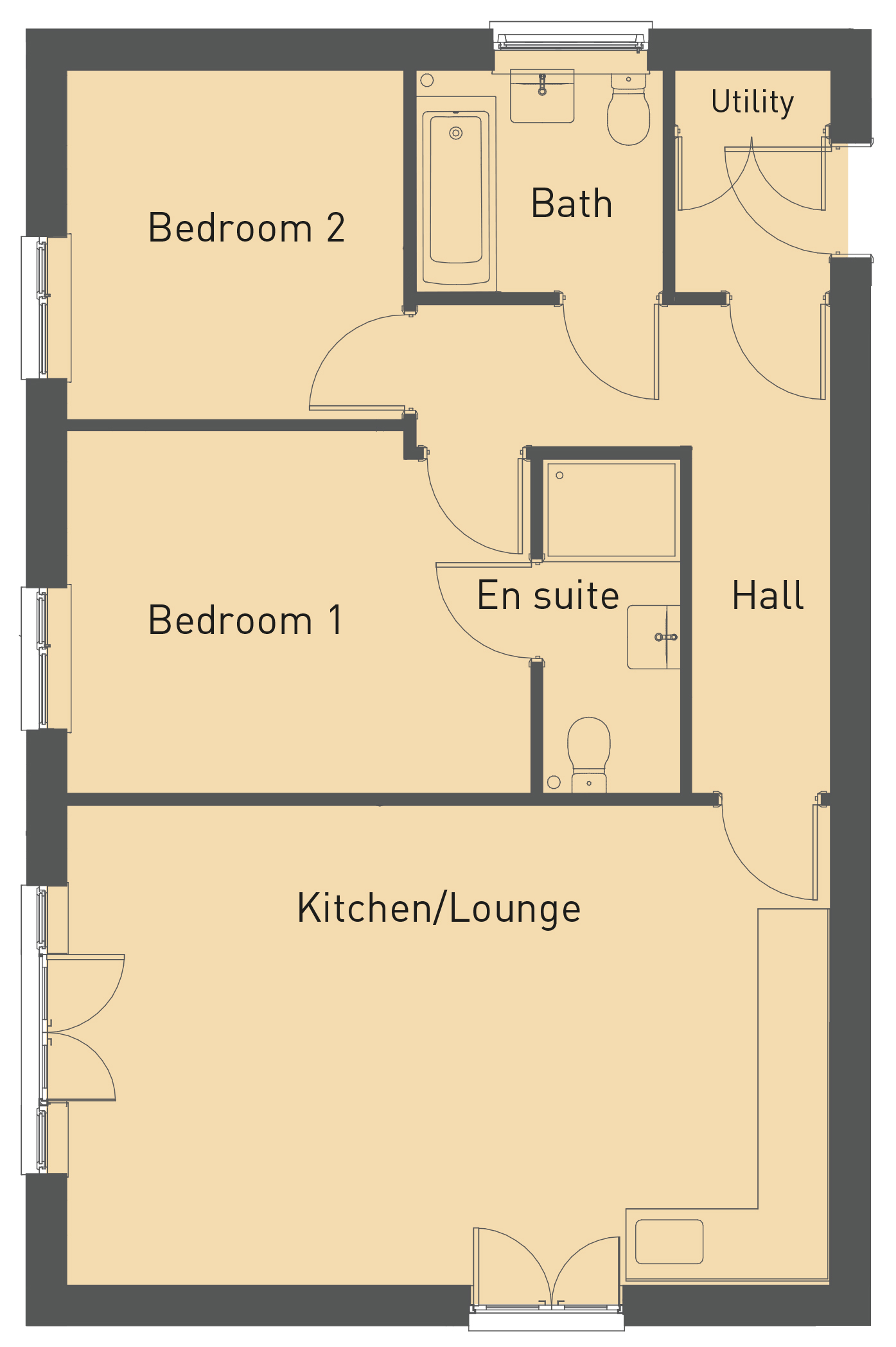 Primrose Court New Homes Bushey Apartment 4 Heronslea