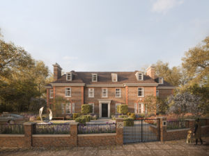 CGI of 28 The Bishops Avenue - Streetview